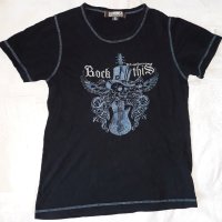 Тениска Rock This от Big Buddha с бродерия, снимка 1 - Тениски - 40779913