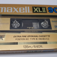 MAXELL XL II аудиокасети "GOLD", снимка 1 - Аудио касети - 44517669