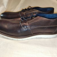 Стилни мъжки обувки от естествена кожа Sondag& Sons №46, снимка 1 - Ежедневни обувки - 26457073