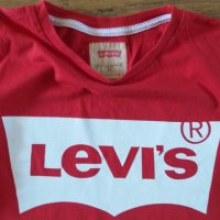 Levi's The Perfect Logo T-Shirt - страхотна дамска тениска , снимка 2 - Тениски - 29658182