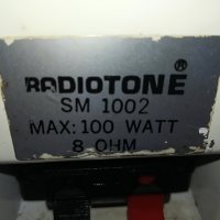 RADIOTONE SM1002 100WATT/8ohm X2 ВНОС-SWISS L2510221331, снимка 9 - Тонколони - 38447466