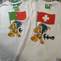 Две колекционерски тениски от световното в Бразилия 2014г, снимка 1 - Фен артикули - 29716501