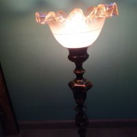 настолна лампа в бароков стил, снимка 5 - Настолни лампи - 39117597