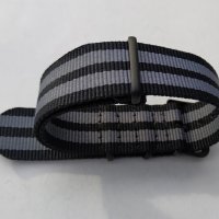Текстилна каишка 24мм Нато Nato, снимка 3 - Каишки за часовници - 30864118