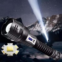 Фенер за лов, прожектор 15000LM, снимка 9 - Оборудване и аксесоари за оръжия - 39995429