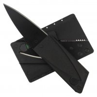 Нож с размерите на кредитна карта, снимка 2 - Екипировка - 31087087