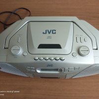 Радиокасетофон и CD плеър  JVC RC-EZ35, снимка 2 - Аудиосистеми - 42102002