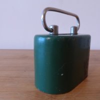 Метална касичка ДСК тъмно зелена, снимка 5 - Антикварни и старинни предмети - 42798004