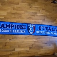 Футболен шал на Наполи шампион за сезон 2022-2023г нов, снимка 2 - Футбол - 42156120