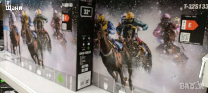 ЛЕД Телевизор 32инча Сателитен приемник Цифрова телевизия., снимка 1