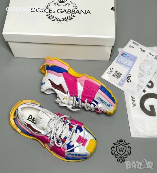 Дамски маратонки  Dolce&Gabbana/Естествена кожа-Br20DG, снимка 1