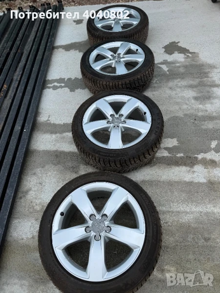 Джанти с гуми 18” за Ауди А6 4G, снимка 1