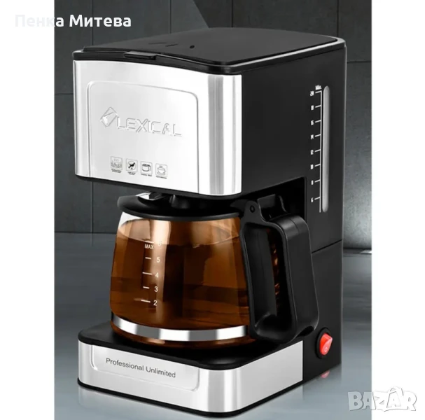 Кафемашина с кана Lexical LEM-0633, снимка 1