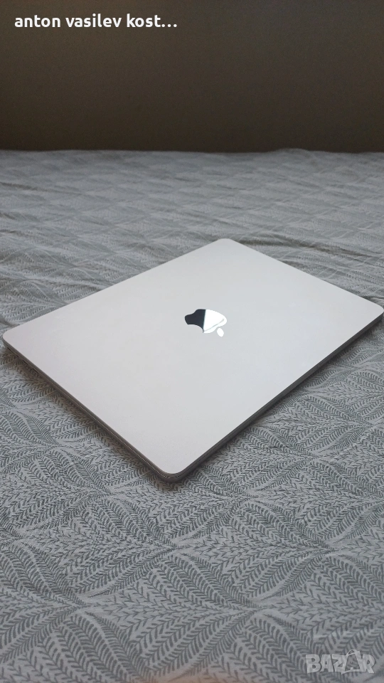 Лаптоп Apple MacBook Air M3 13.6" 24RAM 512SSD/ Space Gray /, снимка 1