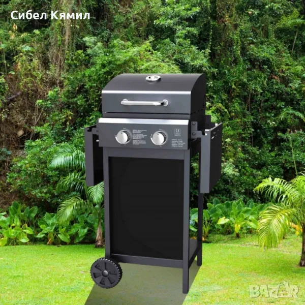 Газово барбекю Muhler с 2 горелки, 2x2.8kW, снимка 1