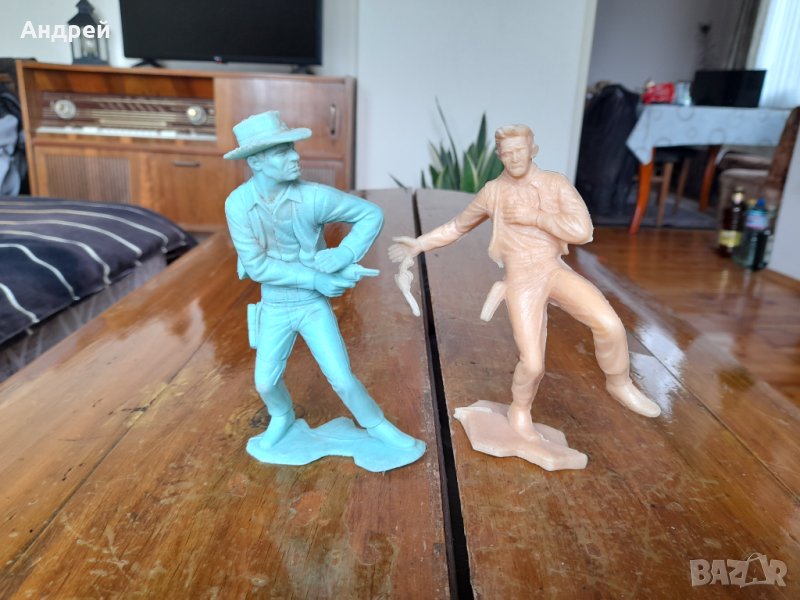 Стари фигурки Каубои, снимка 1