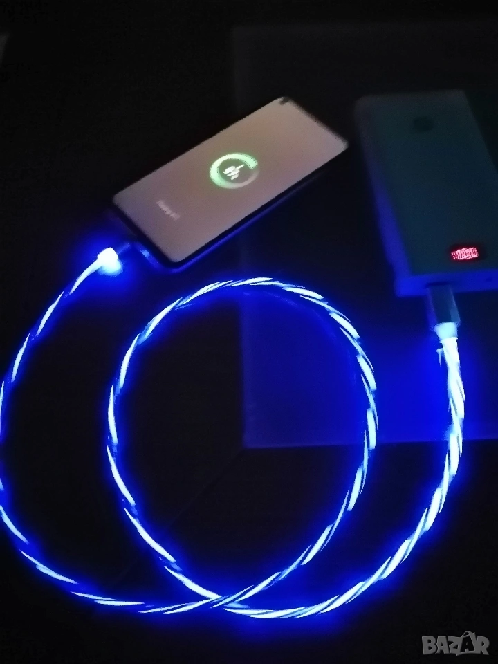 Магнитен кабел за зареждане на телефони , снимка 1