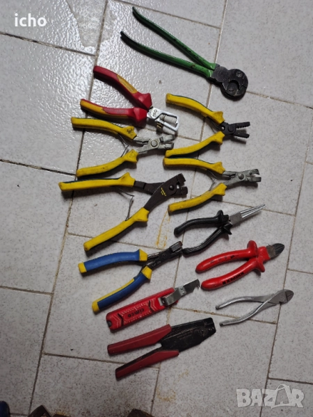 Кербовачни щанцови клещи klauke knipex bahco, снимка 1