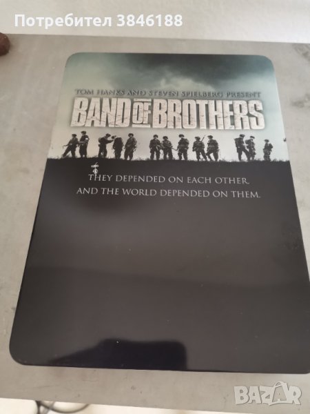Band of Brothers (DVD, 2002, 6-Disc Set) in Metal Box, снимка 1