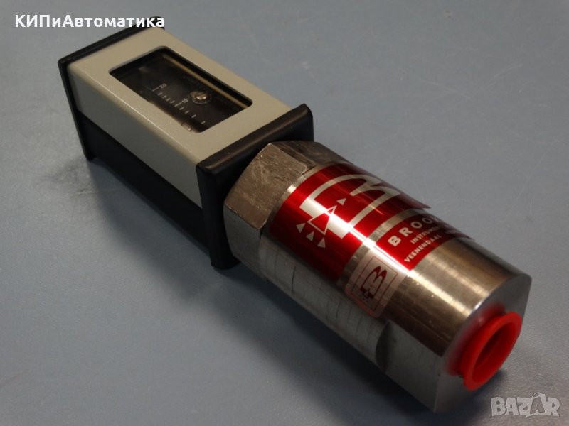 Дебитомер Rotameter BROOKS 20L/h, снимка 1