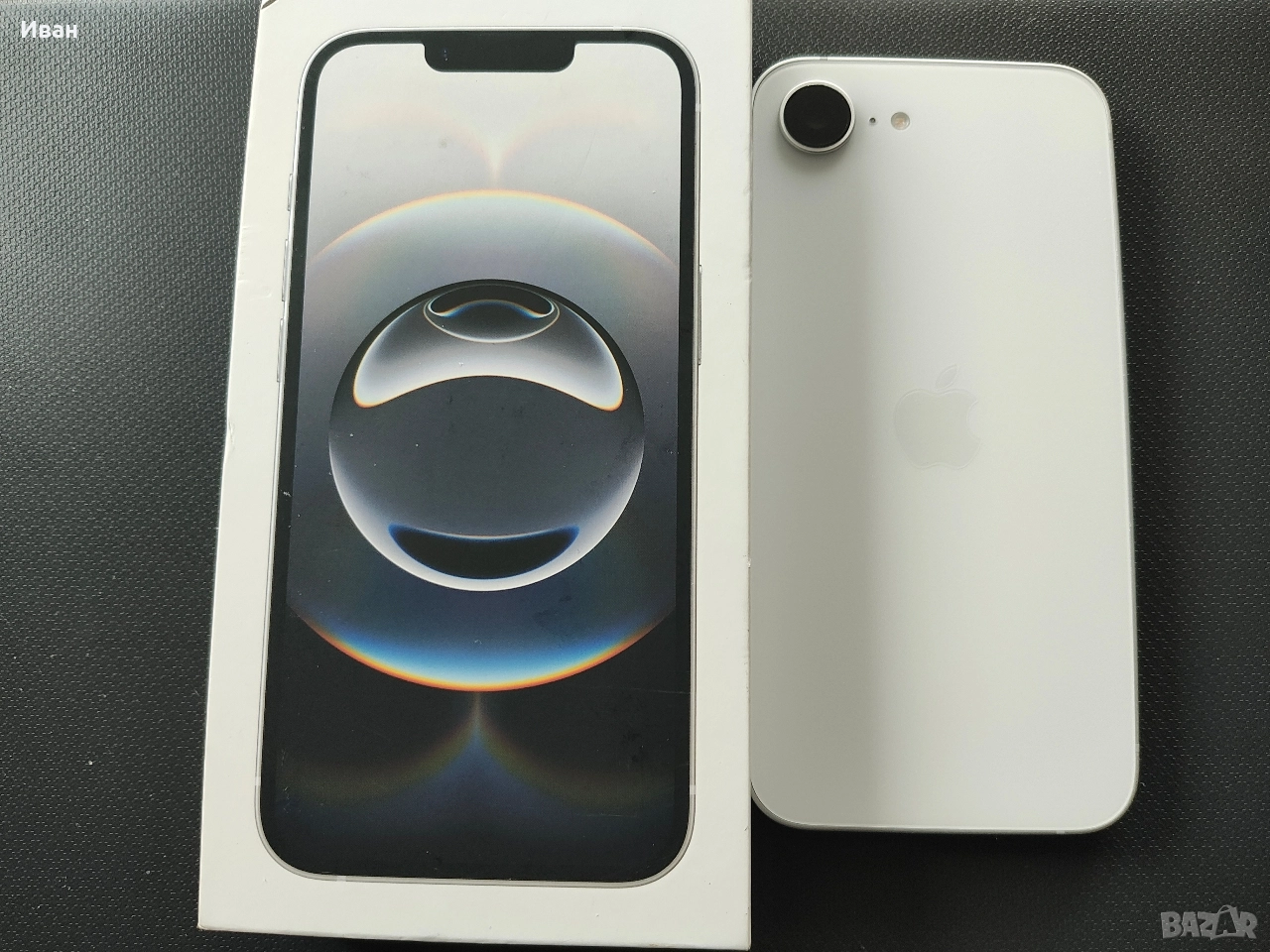 Iphone 16e white 128 GB, снимка 1