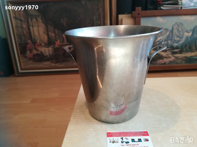 иноксова купа за лед 24х21см от франция, снимка 1