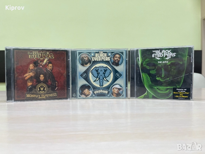 💿 The Black Eyed Peas – Elephunk / Monkey Business / The E.N.D. (оригинални CD албуми), снимка 1
