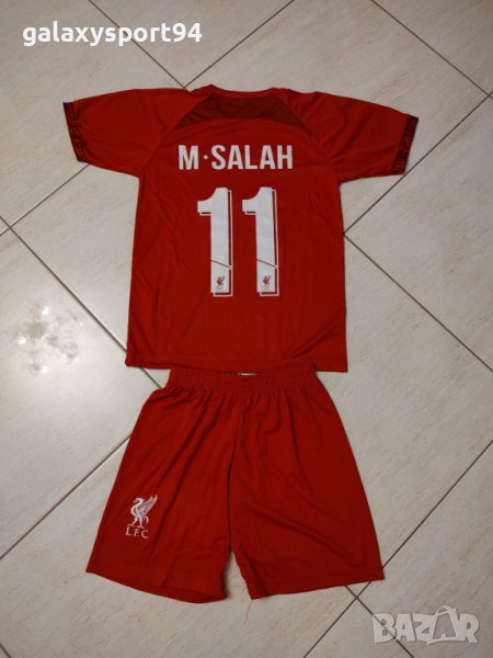 SALAH 11 Liverpool New Ново Детски Екип Салах Ливърпул 2023г Ново, снимка 1