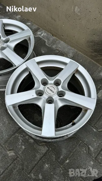 Джанти ENZO 2 бр. 16-ки 5x112 7J ET35 - VW, Audi, Seat, Skoda, All VAG, снимка 1