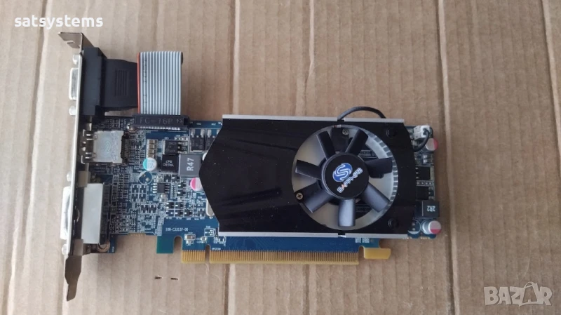 Видео карта AMD Radeon Sapphire HD 6570 HDMI 1024MB GDDR3 128bit PCI-E, снимка 1
