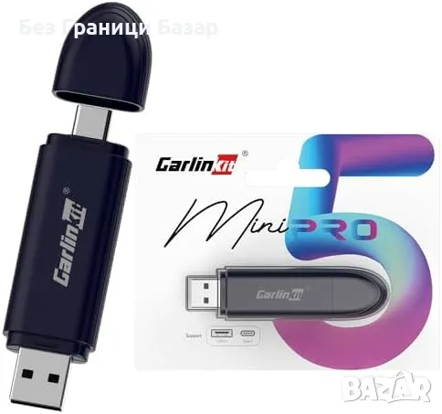 Нов Безжичен CarPlay Android Auto Адаптер за OEM Авто 2015–2025 кола, снимка 1