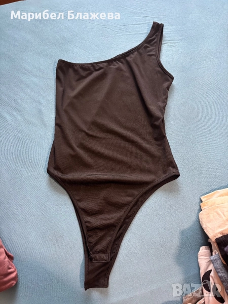 Дамско черно боди , снимка 1