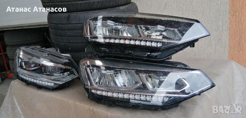 Десен и ляв фар Full Led за Vw Touran 5T С оригинален номер 5TB 941 036 B 5TB 941 114 A B цената е з, снимка 1