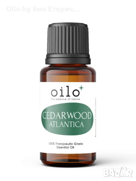Oilo БИО Етерично Масло от Кедрово дърво (Cedarwood) - Atlas cedar Oilo 5 мл., снимка 1