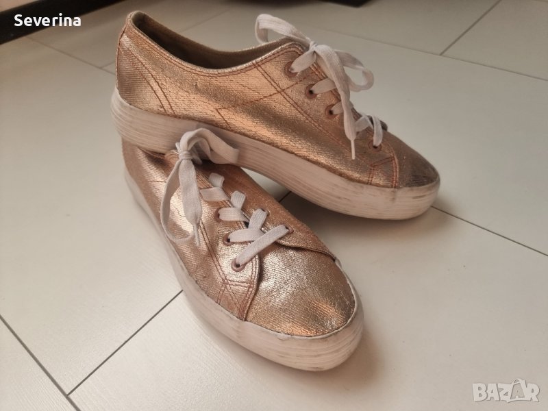 Розово злато- цвят кецове 41, снимка 1