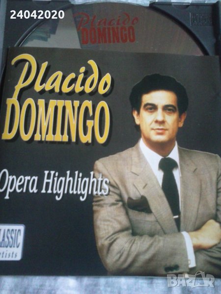 Placido Domingo ‎– Opera Highlights оригинален диск, снимка 1