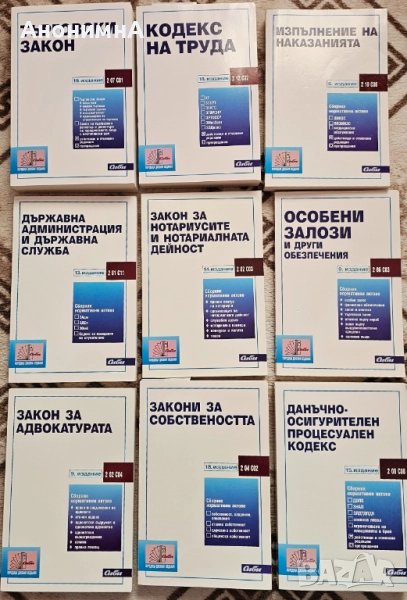 Закони / Правна литература, снимка 1