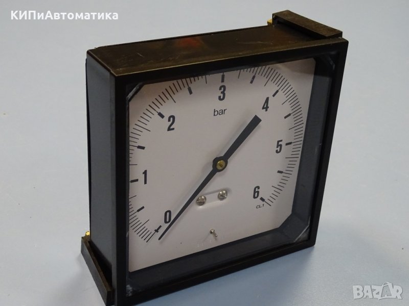 Манометър WIKA 0-6 bar, 145x145 mm, снимка 1