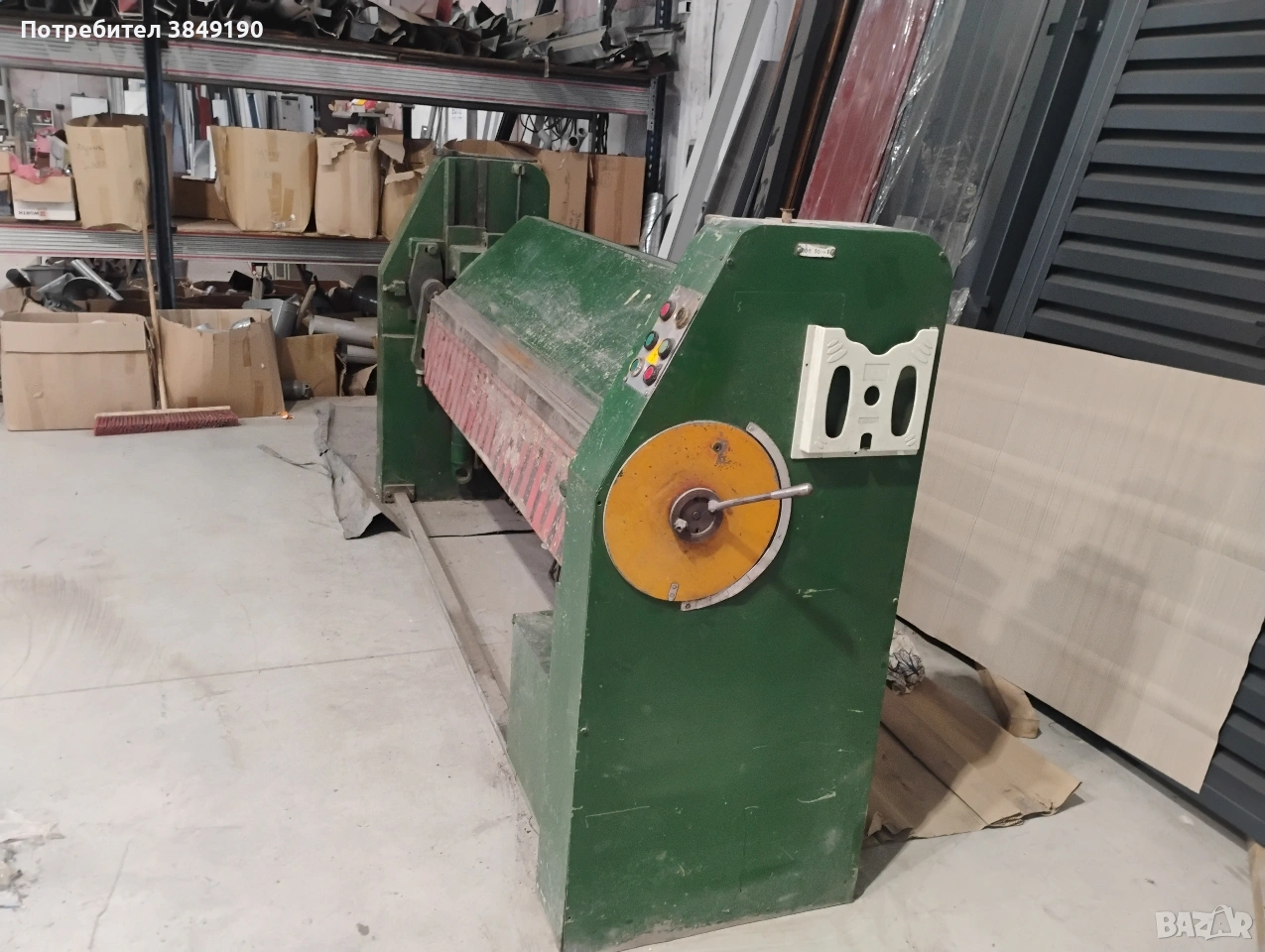 хидравличен абкант , снимка 1