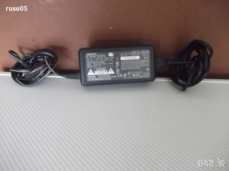 Захранващо устройство "SONY - AC-L10A" работещо, снимка 1