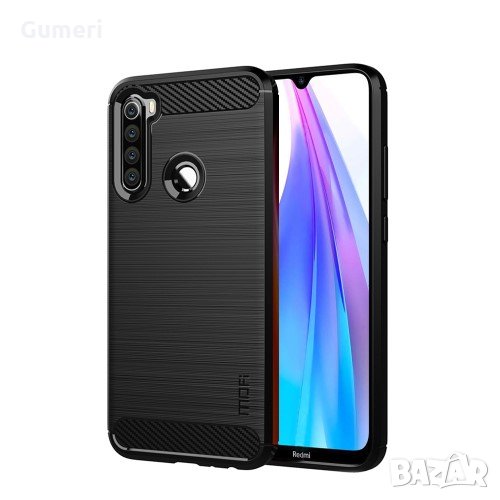  Xiaomi Redmi Note 8T  Карбонов удароустойчив гръб , снимка 1