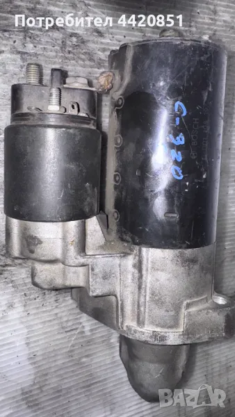 Стартер за Mercedes C320 2001 - 0-001108197 / 0051516501, снимка 1