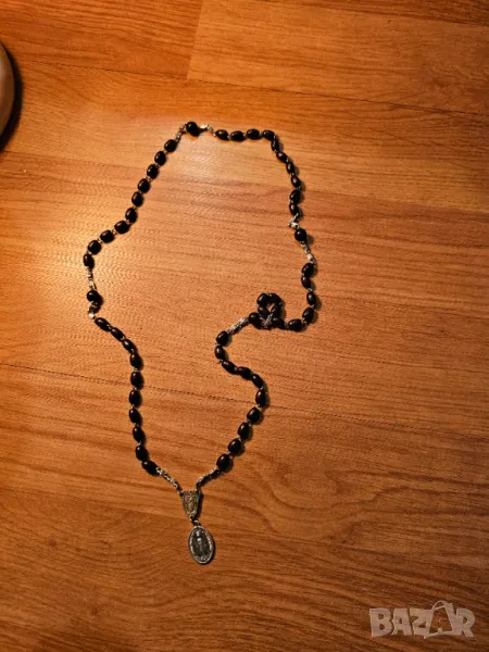 Стара католическа молитвена броеница за да се обърнете към бог и да ви пази и закриля , снимка 1