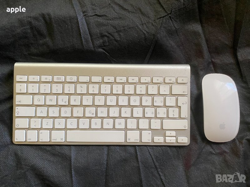 Apple keyboard and mouse-Original, снимка 1