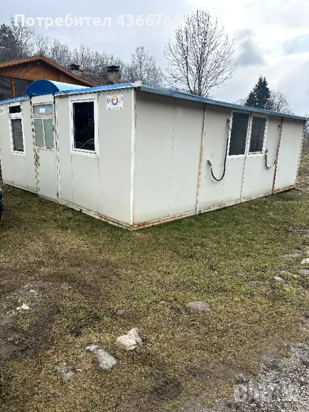 Продава 2 броя контейнери/фургон/ за живеене, офис или бизнес., снимка 1