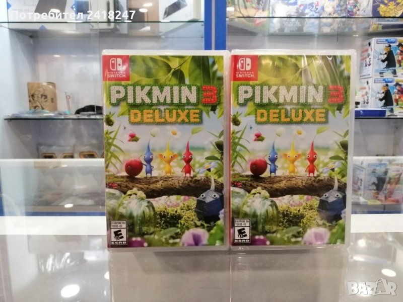 нова игра Pikmin 3 за Nintendo switch конзола нинтендо, снимка 1