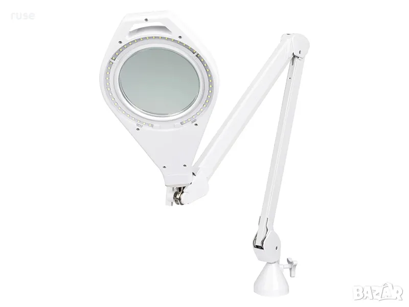 НОВА! Работна LED лампа с лупа 5 диоптъра Светодиодна лампа с лупа, снимка 1