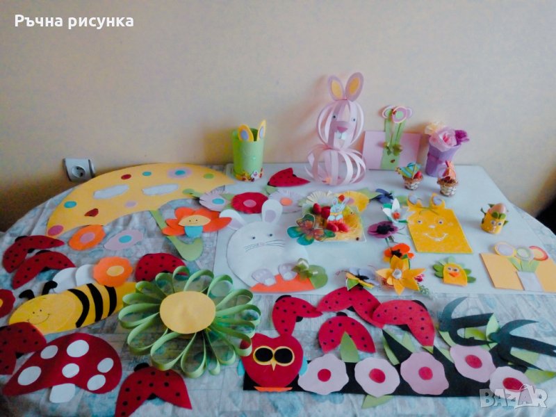 Пролетна и великденска украса за ясли и детски градини, снимка 1