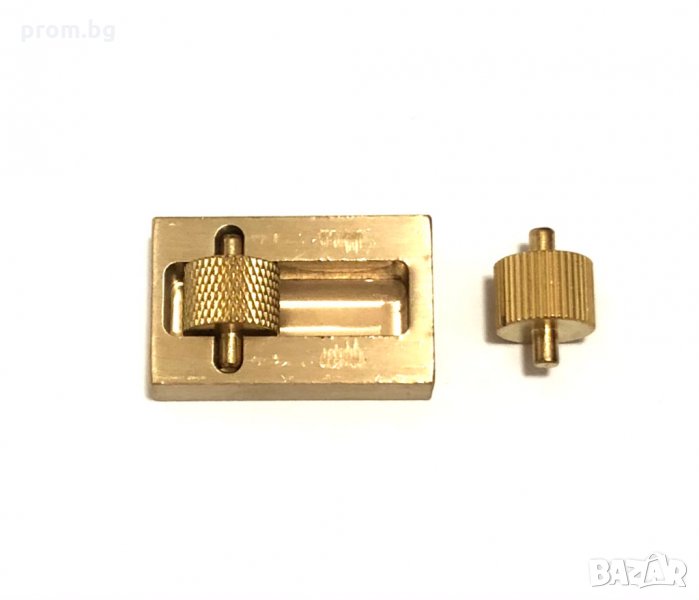 кожарска, сарашка ваничка за боядисване на кожа, с 2 приставки, , снимка 1