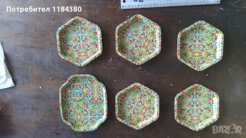 Метални подноси таблички, снимка 1